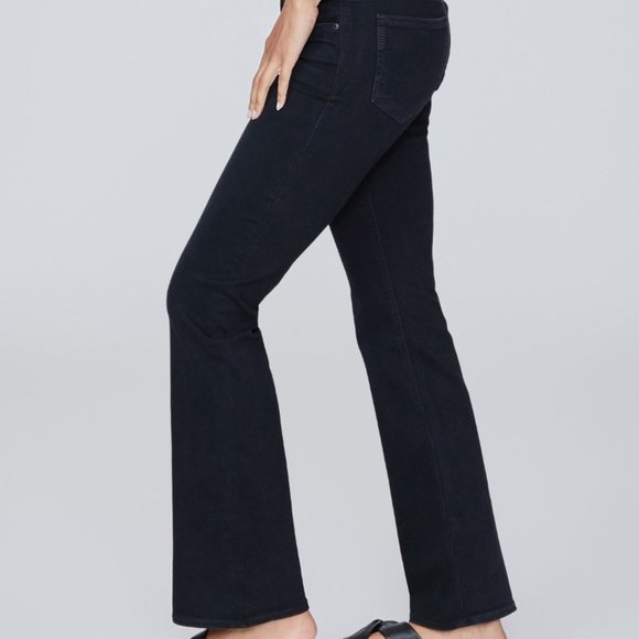 PAIGE Sloane Slight Bootcut in Black/Caviar Size 27 - Picture 9 of 9